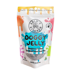 Doggy Jelly | Blueberry & Blue Spirulina Superfood Jelly