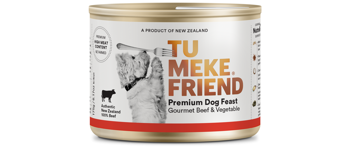 Tu Meke | Gourmet Beef & Vegetable Wet Dog Food 175g